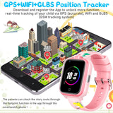 1 x RAW Customer Returns Mingfuxin 4G Kids Smartwatch, Waterproof Smartwatch Phone with Dual Camera, Children GPS Tracker with WiFi Video Phone Call SOS for Girls Boys 3-14 Birthday Gifts Pink  - RRP €79.99