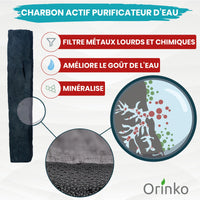 1 x RAW Customer Returns French activated carbon, 3 pieces - RRP €23.45