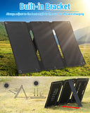 1 x RAW Customer Returns SUPAREE 30w Foldable Portable Solar Panel Portable Solar Panel 12V Portable Solar Charger with USB and USB C Ports for Mobile Tablet Hiking Camping Trekking - RRP €38.32