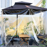 1 x RAW Customer Returns Transparent Outdoor Waterproof Tarpaulin 2x4m 420 g m Protective Tarpaulin PVC Reinforced Awning with Eyelets, Durable Tear Resistant for Multipurpose Protection for Terraces Garden Furniture Car - RRP €58.99