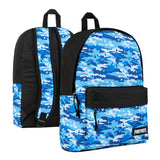 1 x RAW Customer Returns Fortnite Backpack, Children s Backpack with Padded Straps, Backpack School Must-Have, Backpack Children Carry for School, Holidays More, With Laptop Pocket, 37 x 10 x 28 cm, Camo Blue - RRP €22.99