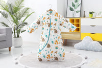 1 x RAW Customer Returns MIKAFEN Baby Winter Sleeping Bag Children s Sleeping Bag 3.5 Tog Sleeping Bags Made of Organic Cotton Various Sizes from Birth to 4 Years Old M Height 75cm-90cm 6-18 Months, Animal World  - RRP €29.23