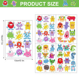 5 x Brand New 45 Pieces DIY Diamond Painting Sticker Set for Children Cute Cartoon Figure Mosaic Diamond Sticker Painting by Numbers Diamond Painting Kits Craft Gift for Girls Boys Children Beginners - RRP €102.0