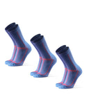 1 x RAW Customer Returns DANISH ENDURANCE LDR Crew Socks 39-42 Blue Orange 3-pack - RRP €26.72