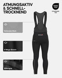 1 x RAW Customer Returns DANISH ENDURANCE Men s Cycling Bib Pants M Black Black 1-Pack - RRP €45.95