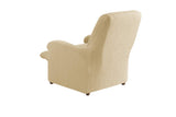 1 x RAW Customer Returns Textil-home Stretch cover for recliner complete TEIDE, 1 seater - 70 to 100 cm. Color beige - RRP €32.99