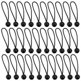 9 x Brand New Rubber ropes, 30 PCS tensioning rubbers with ball tarpaulin tensioners for posters, expander loops, tarpaulin holders, tarpaulin rubber, rubber tensioners, tent rubber black  - RRP €183.6