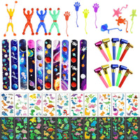 5 x Brand New AOMiGT Kids Birthday Party Favors, Temporary Kids Stickers, 42Pcs Kids Birthday Gadgets Kit, Sticky Toys, Birthday Party Gadgets Favors, Suitable for Party Decoration - RRP €49.15