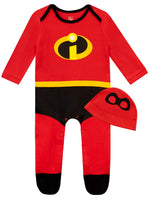 1 x RAW Customer Returns Disney Incredible Baby Boy Onesie The Incredibles Baby Clothing for Children Red 12-18 Months - RRP €22.95