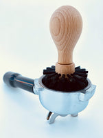 1 x RAW Customer Returns SAUBA SIBO Portafilter brush made from natural materials - RRP €9.9