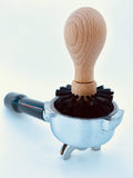 1 x RAW Customer Returns SAUBA SIBO Portafilter brush made from natural materials - RRP €9.9