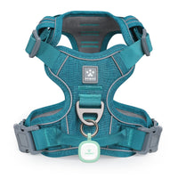 1 x Brand New Pawaii Dog Harness for Small Dogs No Pull, No Pull Dog Harness with Pet ID Tag, No Choke Front Clip Harness Dog, Adjustable Soft Padded Pet Vest with Easy Control Handle - RRP €22.59