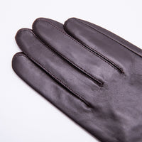 1 x Brand New YISEVEN Women s Touchscreen Sheepskin Leather Gloves with Warm Lined Elegant Leather Driving Gloves Smartphone Lambskin Fleece Lining Mother s Day Gift, Brown Medium 7.0  - RRP €46.59