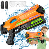 7 x Brand New Doloowee Electric Water Gun, Water Squirt Guns High Capacity for Child, Squirt Gun Toy up to 23 FT Range with Two Batteries, Water Soaker Gun Toy for Summer Pool Activity - RRP €199.57