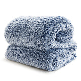 1 x RAW Customer Returns BEDSURE Blanket Sofa Cuddly Blanket Blue - Warm Sherpa Sofa Throw Winter Blanket Thick Sofa Blanket Couch Blanket 150 x 200 cm XL Fluffy Blanket for Couch - RRP €27.85