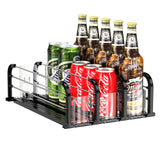 1 x RAW Customer Returns ZIJIN Can Organizer, Refrigerator Organizer Cans, 3 Rows 38cm Drinks Beverage Organization Automatic for Refrigerators - RRP €20.16