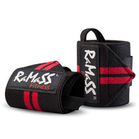 1 x RAW Customer Returns RAMASS Fitness wrist bandages, wrist bandage, wrist support PAIR  - RRP €11.0