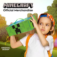 1 x RAW Customer Returns Minecraft Painting Suitcase for Children with Crayons and Colored Pencils 40 Pcs - RRP €21.23