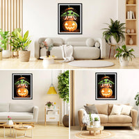 8 x Brand New RICUVED Diamond Painting Cartoon Set, 5D Diamond Painting Pictures Adults Pumpkin Diamond Painting Children, Full Drill Diamond Art Diamond Painting Pictures Cartoon Diamond Painting for Home Decor 30 x 40 cm - RRP €163.2