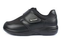 1 x RAW Customer Returns Aerosoft Velcro low shoe stretch 16 women men width GH slip-resistant black, numeric 39  - RRP €90.71