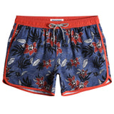 3 x Brand New MaaMgic Men s Swim Shorts Vintage Retro Boardshorts 4 Way Stretch Quick-drying with Mesh Lining and Adjustable Drawstring MULTIWAY, Flowers Navy Grey, XS - RRP €82.8