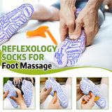 16 x Brand New Foot reflexology socks set, reflexology socks, reflexology socks kit, foot reflexology massage, pressure point socks for foot reflexology massage, for improved foot health - RRP €159.84