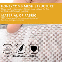 1 x Brand New 6pcs Washing Machine Washing Net, Washing Machine Laundry Net, Mesh Laundry Bags, with Zipper, Polyester, for Delicates Underwear, Socks, Bras, Coats - RRP €19.2