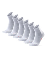 1 x RAW Customer Returns DANISH ENDURANCE Quarter Sports Socks EU 39-42, Plain White - 3 Pairs  - RRP €21.97