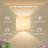 1 x Brand New GGII Indoor wall light battery with motion sensor, USB rechargeable wall lamp, indoor wall lamp, LED wireless wall light with switch for bedroom, living room, stairs, garden - RRP €35.28