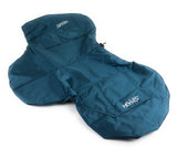 1 x RAW Customer Returns Horses, Saddle cover in nylon with fleece inside, Adjustable seat cover, Suitable for several saddle sizes to protect your saddle from bumps and scratches, Durable and practical, Green - RRP €36.55