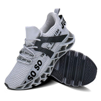 1 x RAW Customer Returns JSLEAP Herre Men s Running Shoes Women s Road Running Sports Shoes Jogging Shoes Sneakers 2 Grey, 44 EU - RRP €59.99