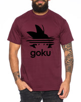 1 x RAW Customer Returns WhyKiki Adi Goku Men s T-Shirt Dragon Master Son Ball Vegeta Turtle Roshi Db, Color2 Weinrot Gr e2 XL - RRP €19.99