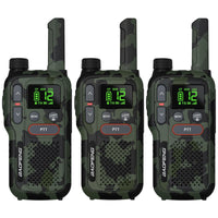 1 x RAW Customer Returns BAOFENG GT-18 Walkie Talkie PMR446 License Free Radio for Adults Children, Rechargeable Walky Talky 1500mAh Battery, Dual PTT, 16 Channels, Scan, Flashlight for Camping Hiking, Pack of 3 - RRP €50.64