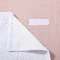 1 x RAW Customer Returns Changing mat 50x70 Changing mat old pink Changing mat cover including removable terry towel Alternative to changing mat washable - RRP €55.36