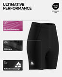 1 x RAW Customer Returns DANISH ENDURANCE Women s Cycling Shorts L Black Black - RRP €30.95