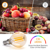 1 x RAW Customer Returns Aigostar Vintage LED Bulb E14, 4W Equivalent to 35W, Warm White 2200K, 400lm, G45 LED Filament Bulb, 360 Opening Angle, 6 Piece - RRP €15.29