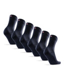 1 x RAW Customer Returns DANISH ENDURANCE 3 Pairs Merino Wool Socks, Classic Socks, Breathable and Fresh, Men and Women, Dark Blue, EU 43-47 - RRP €7.58