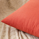 5 x Brand New MIULEE Set of 2 Cushion Covers Chenille Decorative Pillowcases with Hidden Zipper Suitable for Bedroom Living Room Living Room 45 x 45 cm Orange - RRP €64.95