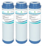 1 x RAW Customer Returns GAC-10 AquaHouse Granular Activated Carbon Water Filter Cartridge for Reverse Osmosis Whole House Drinking Water 3 Pack - RRP €21.08