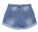 1 x Brand New BIENZOE Girls Jean Short Denim Size 6 - RRP €24.99