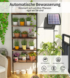 1 x RAW Customer Returns Solar Irrigation System Drip Irrigation System, Automatic Irrigation System, Garden Irrigation System for Garden and Balcony Outdoor Potted Plants, Vegetables, Potted Plants - Ankway - RRP €31.2