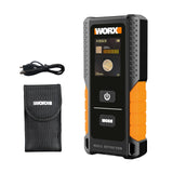 1 x RAW Customer Returns WORX 3.7V stud finder wall scanner WX086, 3-in-1 multimodal, wooden stud drywall AC cable metal detector, improved smart stud sensor technology, HyperCrystal LCD display - RRP €20.16