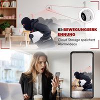 3 x RAW Customer Returns THEXLY - Hidden Spy Camera HD 1080p - Mini WiFi Spy Camera to View on Your Mobile - Camouflaged Surveillance with Motion Sensor and Night Vision New Version White  - RRP €59.97