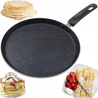 1 x RAW Customer Returns Klauss frying pan fried egg crepe pan egg pan frying pan 22 cm induction gas non-stick fried egg burger pan with handle pancake burger eye pan suitable electric ceramic hob - RRP €19.0