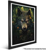 2 x Brand New Ginfonr DIY Diamond Painting Accessories Wolfs Grass Set Full, 5D Diamond Painting Animals Pictures Kit Crystal Rhinestone Embroidery Decoration For Home Wall D cor 30x40cm - RRP €40.8