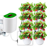 1 x RAW Customer Returns DIY Automatic Watering USB Watering System Automatic Watering Pots for 8 Potted Plants Indoor Balcony Patio Irrigation System Ideal for Holidays - RRP €25.19