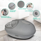 1 x RAW Customer Returns Medcursor Foot Massager with Heat, Deep Kneading Massager, Relief for Tired Muscles and Soles, Multi-Level Settings and Adjustable Intensity for Home or Office - RRP €99.99