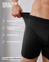 1 x RAW Customer Returns DANISH ENDURANCE Sports Trunks 6 Pack XXL Black 6-Pack - RRP €79.25