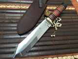 1 x RAW Customer Returns Custom Handmade Hunting Knife - RRP €77.7