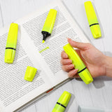 1 x RAW Customer Returns Faccito Highlighter Marker Pen with Chisel Tip 20 Pack Colored Highlighters for Kids Wash Loads Glow Pens Neon Marker Pens for Christmas Gift Greeting Cards Journal Text Note Yellow  - RRP €14.11